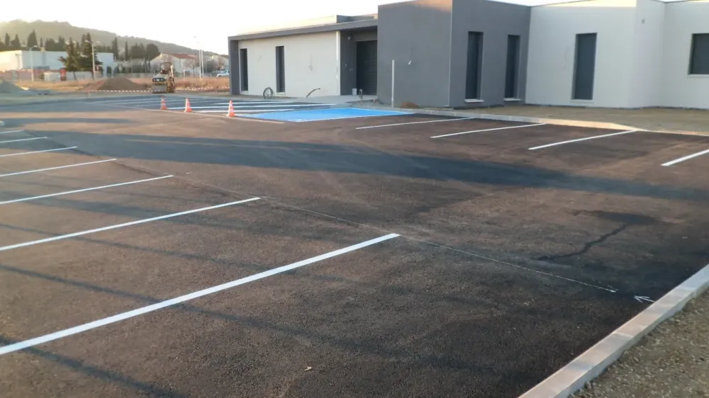 réaménagement de parking