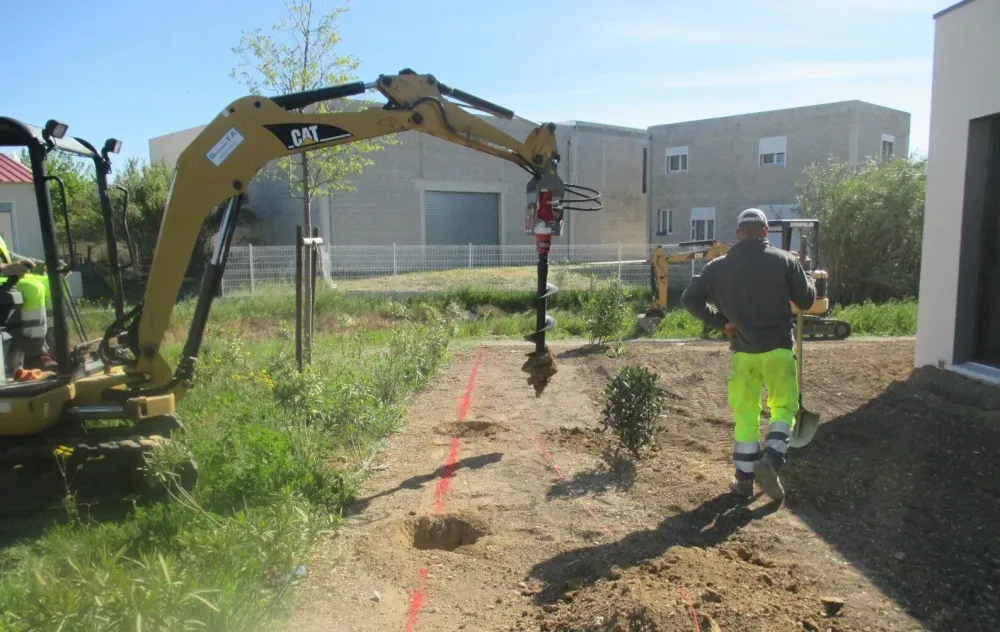 réaménagement de parking