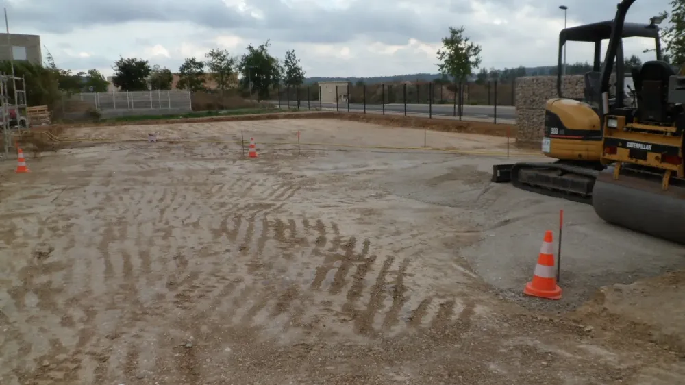 réaménagement de parking