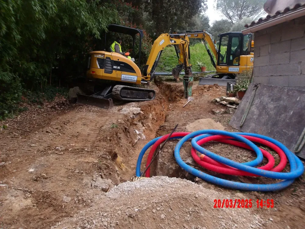 Réparation fuite près de Gallargues-le-Montueux