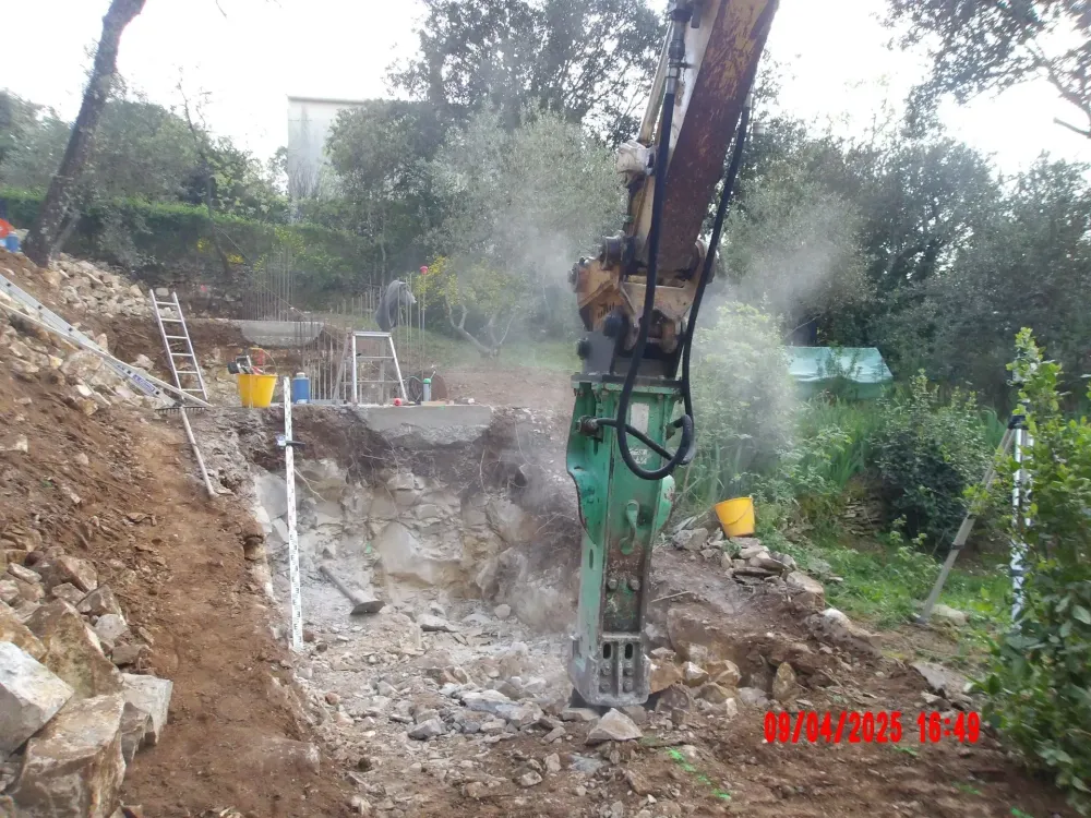 Entreprise de terrassement près de Gallargues-le-Montueux